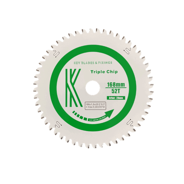 168mm Circular Saw Blade by Key Blades & Fixings