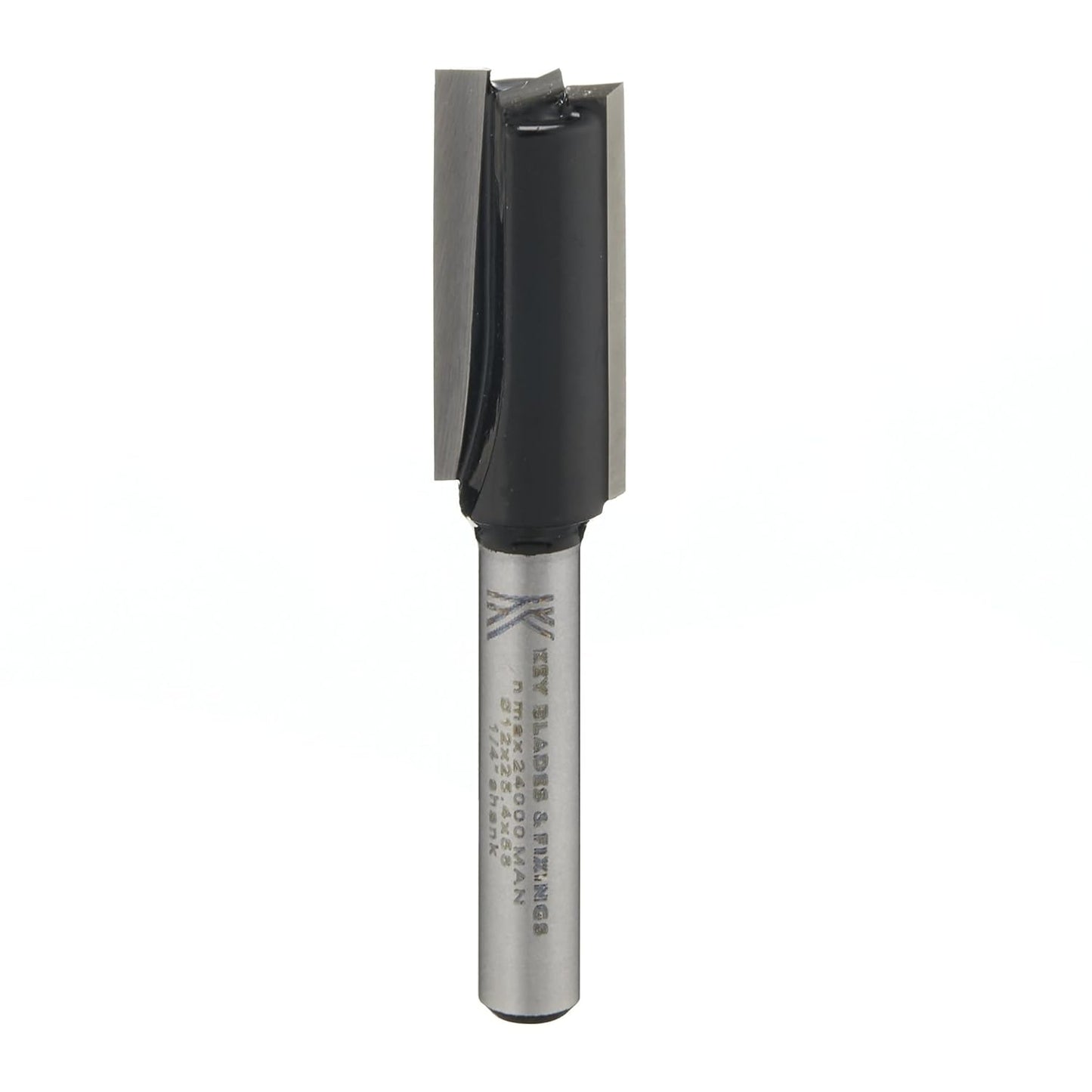 Key Blades and Fixings 1/4" x 12mm x 25.4mm Straight Cutter - R1