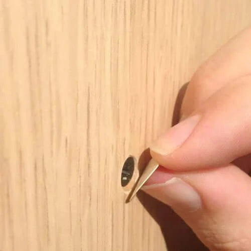 Zaślepki samoprzylepne na śruby KwikCaps — biała avola — Egger H1474 ST22