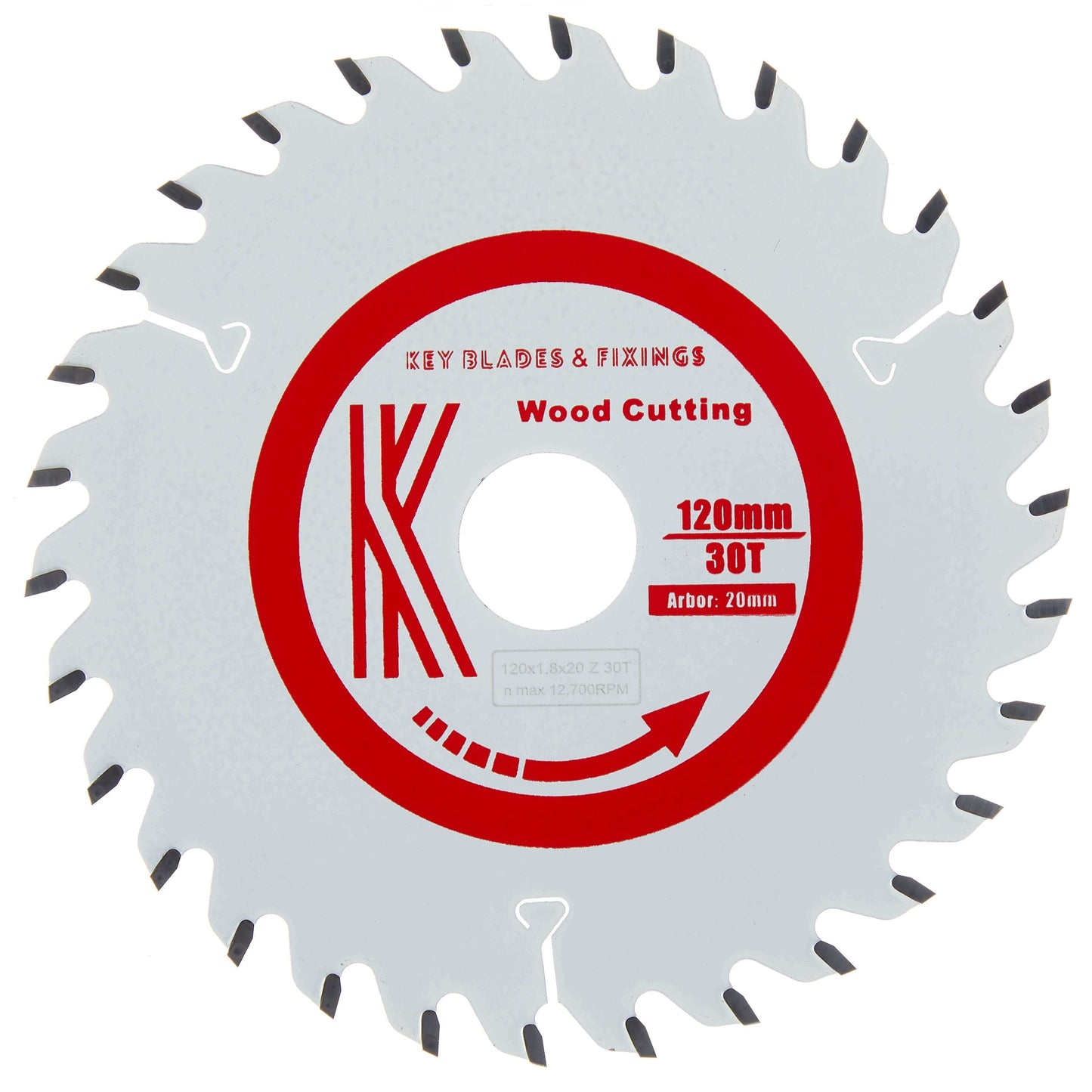 120mm circular saw blade by key blades and fixings