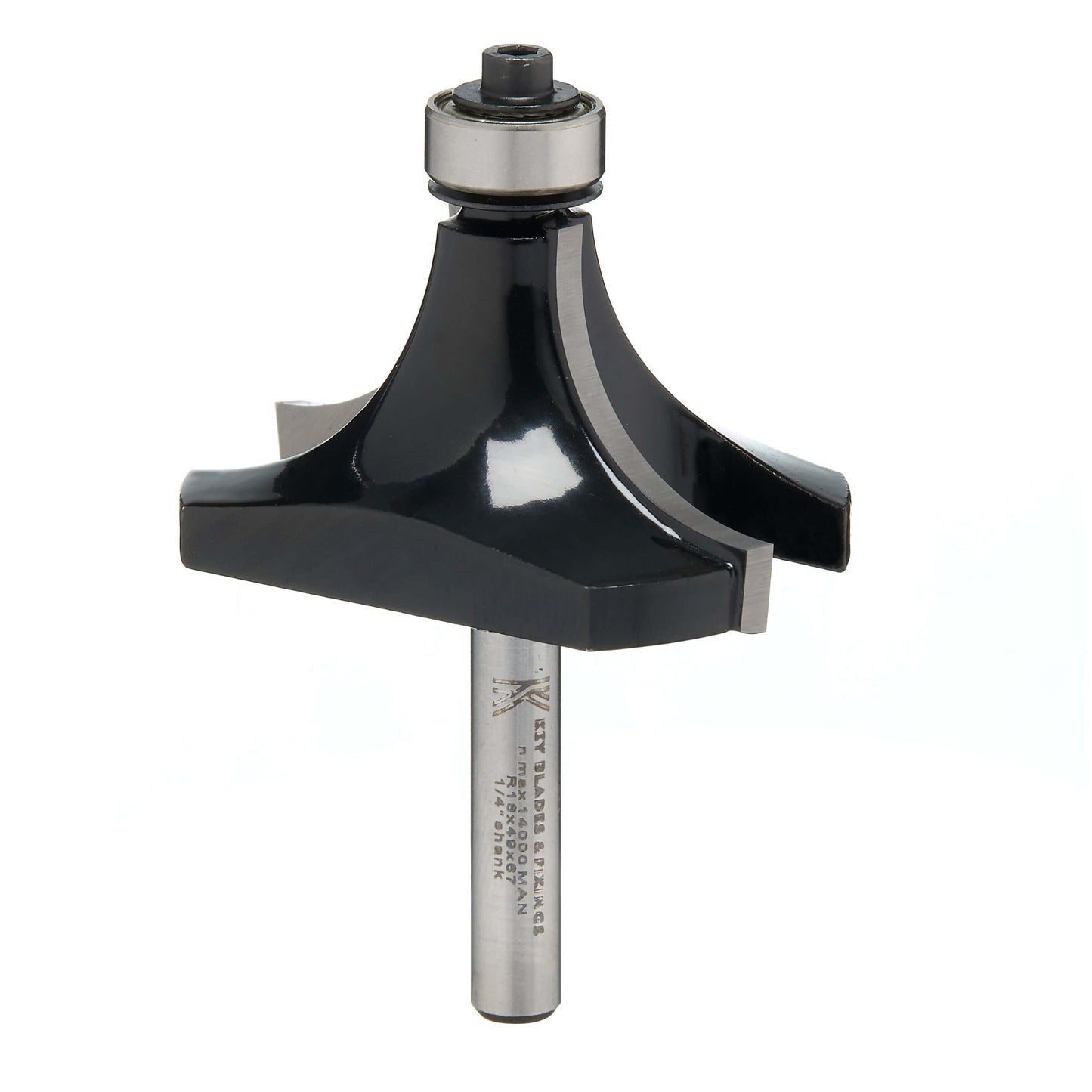 Key Blades 1/4" Rounding Over Router Cutter 18mm Radius - R13 - Shop Key Blades & Fixings | Workwear, Power tools & hand tools online - Key Blades & Fixings Ltd