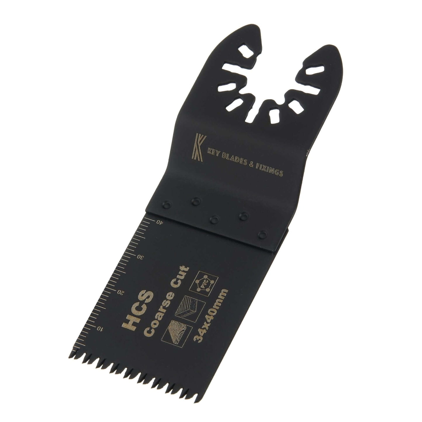 Key Blades 34mm Quick release HCS Coarse tooth - 5522 - Shop Key Blades & Fixings | Workwear, Power tools & hand tools online - Key Blades & Fixings Ltd