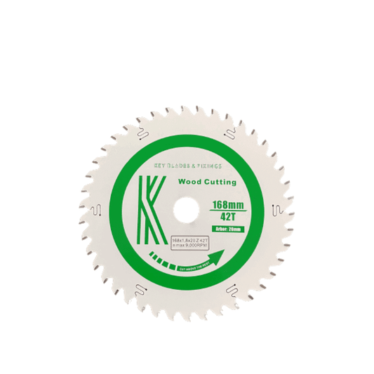 168mm 42T Festool  Circular Saw Blade by Key Blades and Fixings