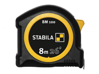 Stabila STB19580 BM 100 Compact Pocket Tape 8m/26ft