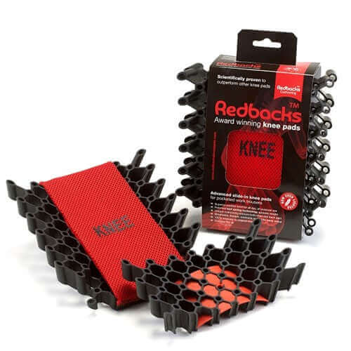 McAlpine Redbacks Pocket Rodilleras Red Backs RED1 