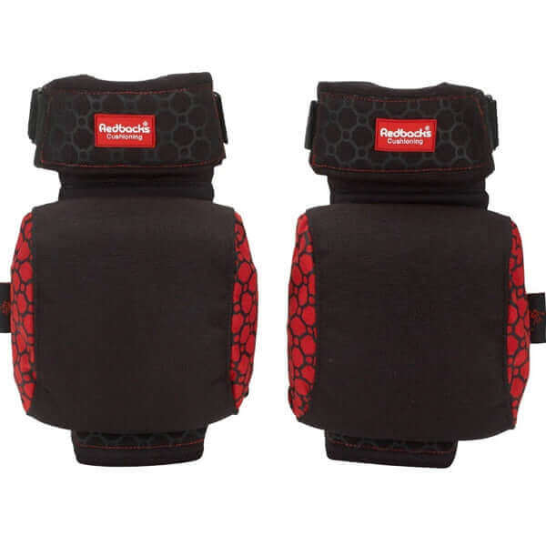 Strapped Redbacks Knee Pads Red Backs RED2