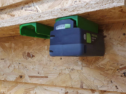 StealthMounts Festool 18v Soportes de batería - 6 PCS (SM2)