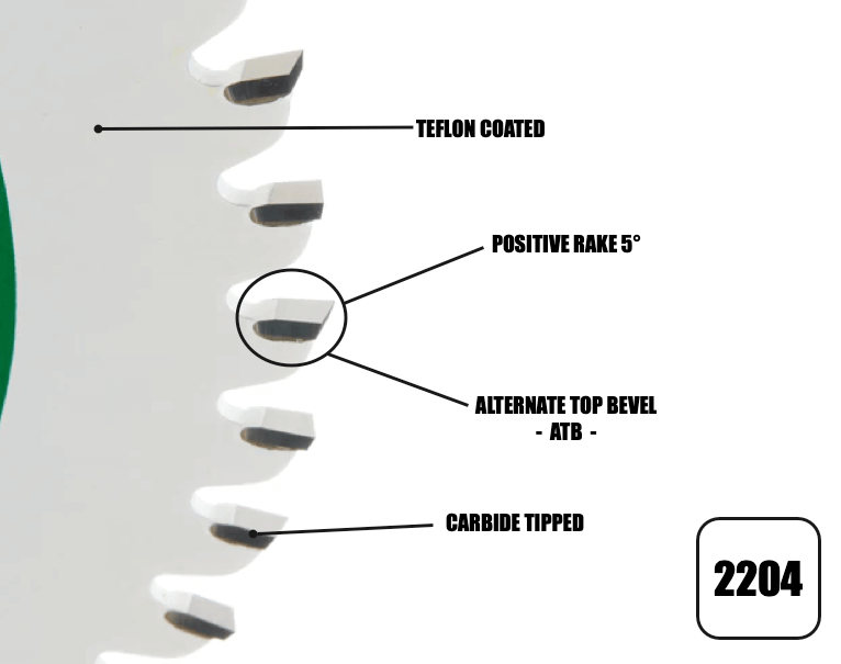 Festool Fitment TS55/TSC Paquete triple (12, 24 y 48 dientes 2,2 mm) - 2333 C3