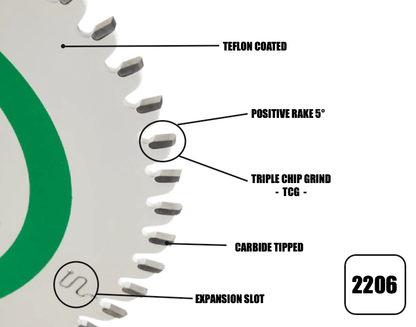 FESTOOL TS55/TSC (24 &amp; 48TCG TOOTH 2.2MM) "Rip N Triple Chip" 4444