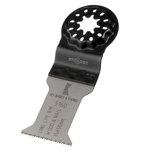 Key Blades Starlock E-Cut precision Brzeszczot BIM SL 50x35mm - 5160