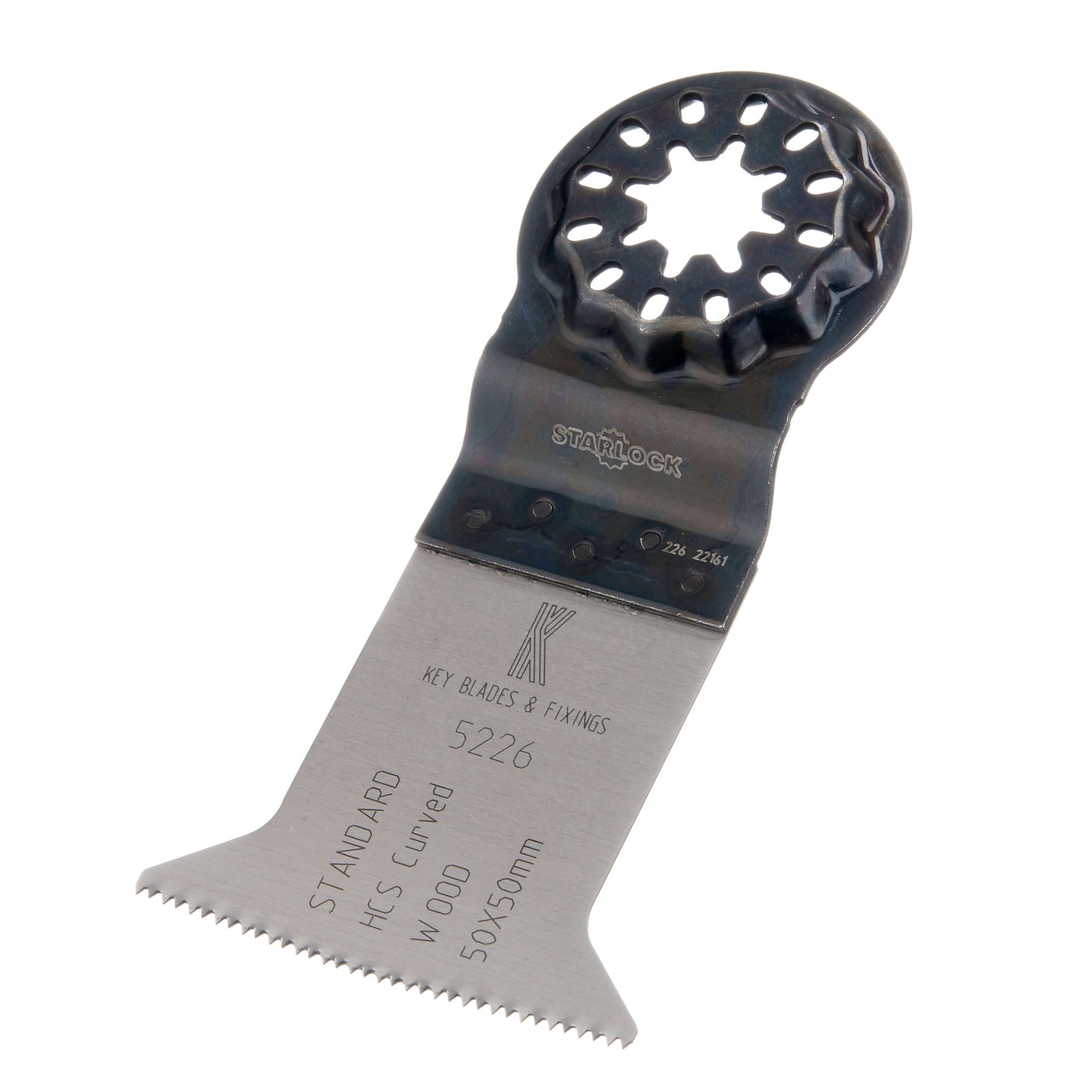 Key Blades Starlock E-Cut HCS Saw Blade Curved SL 50X50MM - 5226