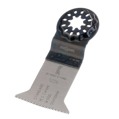 Hojas de llave Starlock E-Cut HCS Hoja de sierra curva SL 50X50MM - 5226