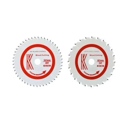 Mafell 162mm Twin Pack (24 & 48 Tooth ATB 1.8mm) - 3311