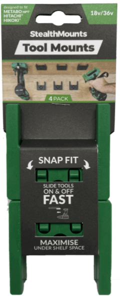 StealthMounts HiKOKI / Metabo HPT / Hitachi Tool Mounts 4 szt. - (SM16)