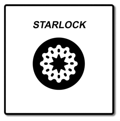 Hojas de llave Starlock E-Cut HCS Hoja de sierra curva SL 50X50MM - 5226