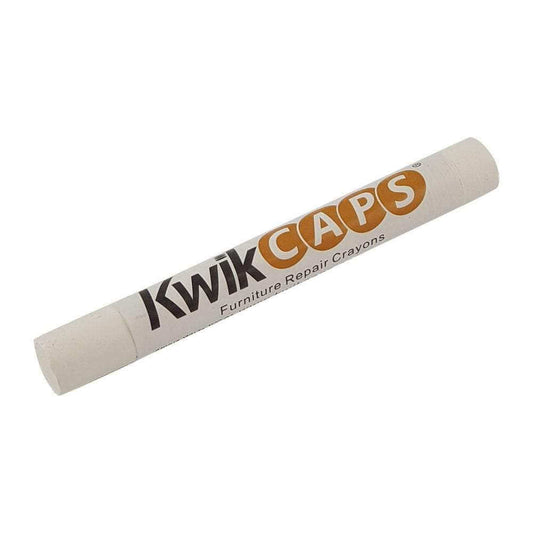 KWIKCAPS Furniture Soft Wax Touch Up Crayon Alpine White - KC-1 (WC.01) -  Shop Key Blades & Fixings | Workwear, Power tools & hand tools online - Key Blades & Fixings Ltd