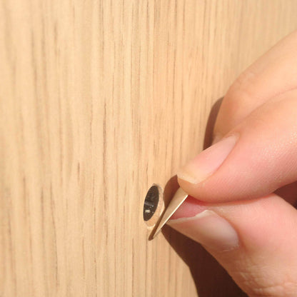 KwikCaps Self Adhesive Screw Cover Caps - Grey Brown Ontario Walnut - Egger H1713 ST9 -  Shop Key Blades & Fixings | Workwear, Power tools & hand tools online - Key Blades & Fixings Ltd