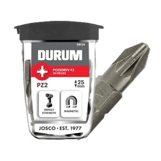 DURUM PZ2 x 25mm caja de puntas 30uds - DB524 