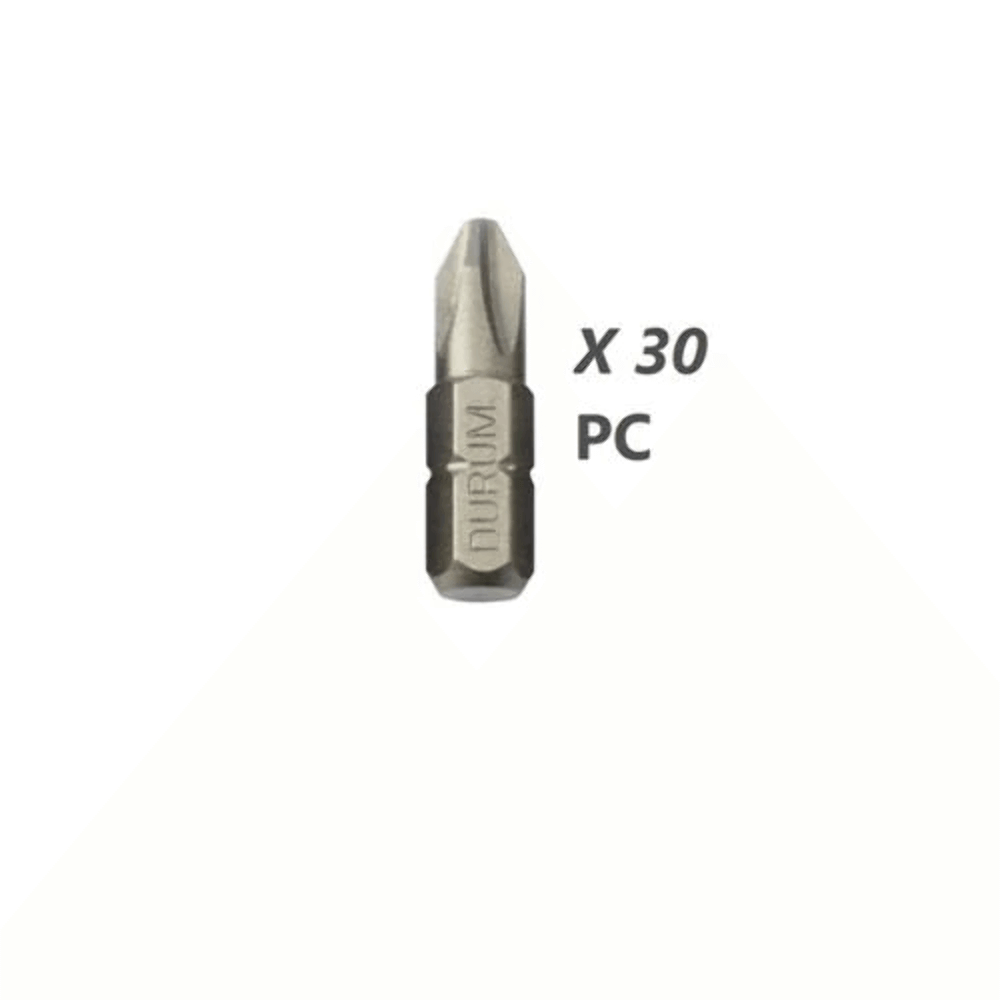 DURUM PZ2 x 25mm bit box 30pcs - DB524